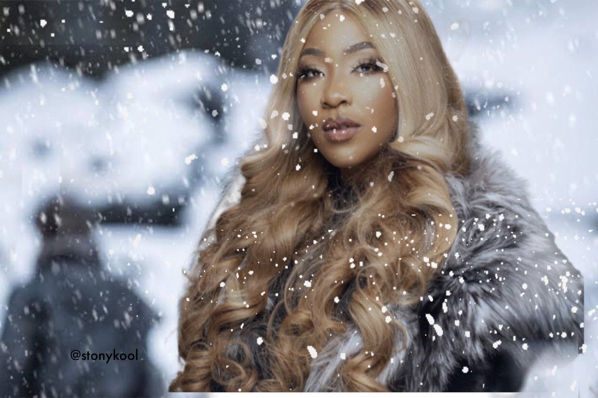 stonykool's tweet photo. Playing around and decided to create Erica “SNOW WHITE” Nlewedim rocking her kukushair gorgeously like a Snow Queen. 

#EricaIsEverywhere https://t.co/7kvmyqtMOx