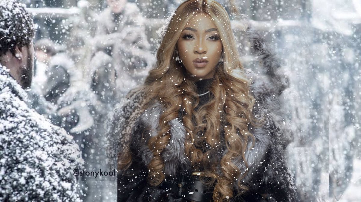 stonykool's tweet photo. Playing around and decided to create Erica “SNOW WHITE” Nlewedim rocking her kukushair gorgeously like a Snow Queen. 

#EricaIsEverywhere https://t.co/7kvmyqtMOx