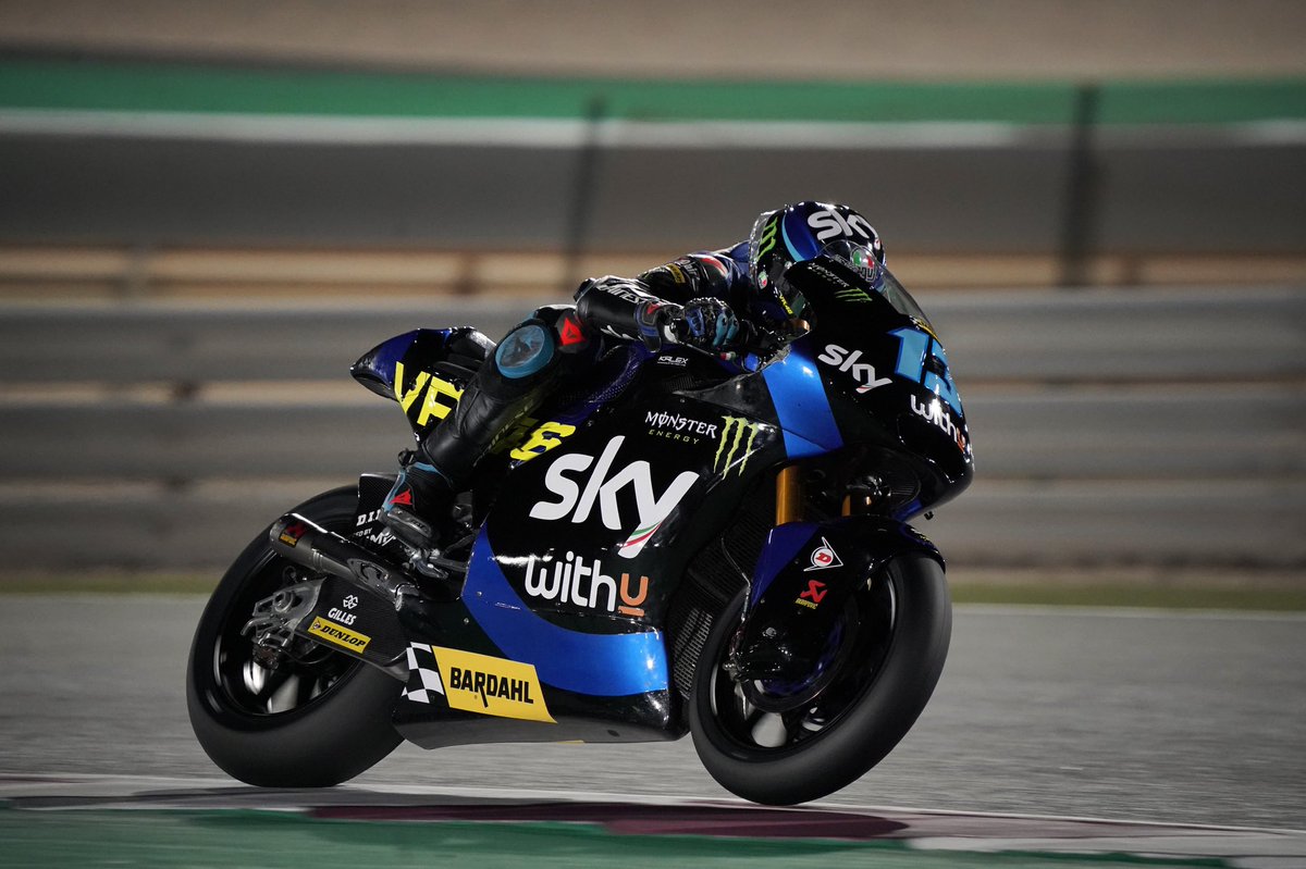 VRRidersAcademy's tweet photo. #QatarTest π
Day 3 β± #cele13 P25 1'59.908 +1.253
#Moto2 @SkyRacingTeam https://t.co/Z8X1zV9poN