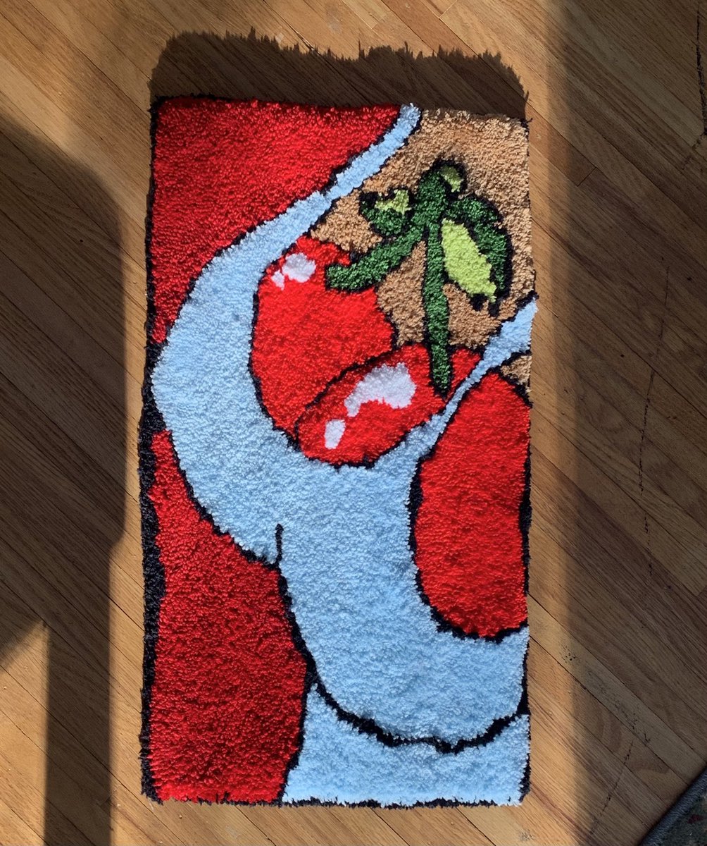 cthagem's tweet photo. @art444aura I make rugs!!! Insta - RawRugs https://t.co/RuwvuvWpsY