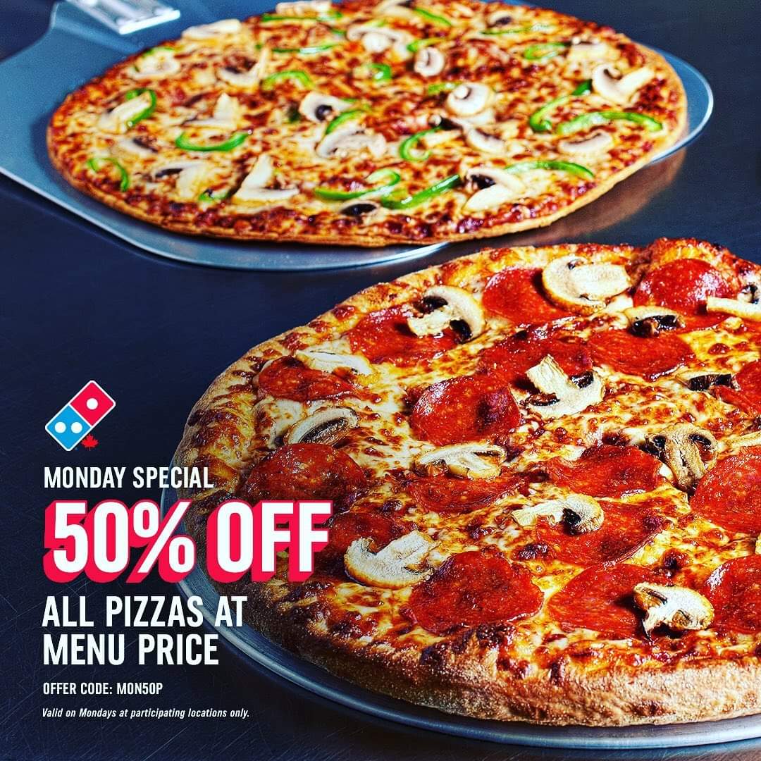 DOMINO'S PIZZA IN GRAVENHURST
Monday 50% OFF. 🍕
Use Code: MON50P
pizza.dominos.ca/gravenhurst-on…