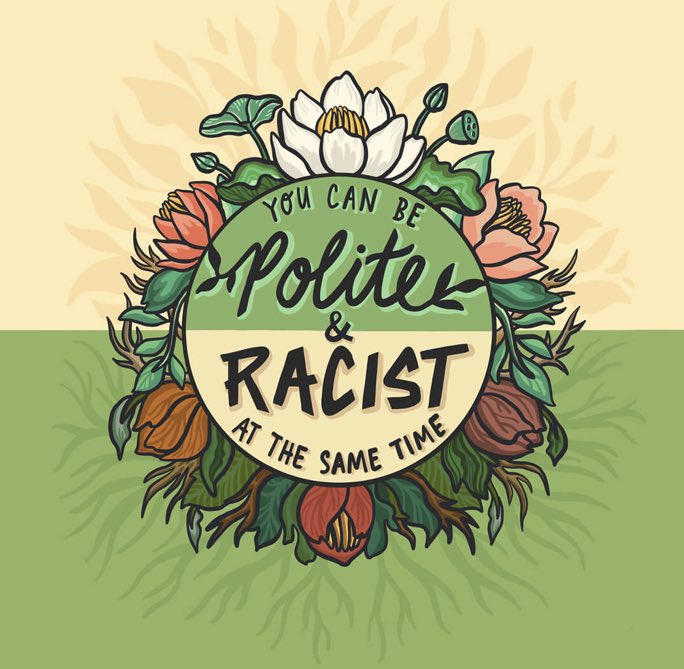 BowinnMa's tweet photo. It's tempting to imagine racism as something that is restricted to hateful words and actions; but it's actually far deeper and so much more than that. #FightRacism

https://t.co/kzqfgEShv5 https://t.co/zzbUkiFY4W