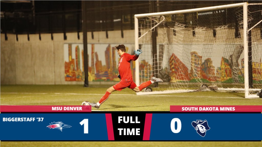 Msu Denver Men S Soccer Final Msudenver 1 South Dakota Mines 0 ron Biggerstaff 1 Goal 1 Shot On Goal Nick Jansen 4 Shots Faced 1 Save