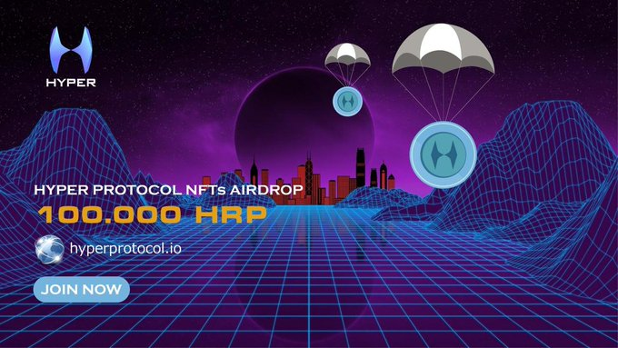 cronusio's tweet photo. $100,000 in $HRP  #Airdrop #HyperProtocol

Start: March 18
End: March 30

🎁 Airdrop 100,000 HRP

Join: Get 100 HRP

Fill out the form: https://t.co/ZdsYeT3je6 
#Binance #DeFi #BNB #BSC #Airdrop #twt #bounty #free #eth #btc #rare #rarible #opensea #NFTgiveaway $ETH #nftart https://t.co/4hlJPUz9Nt