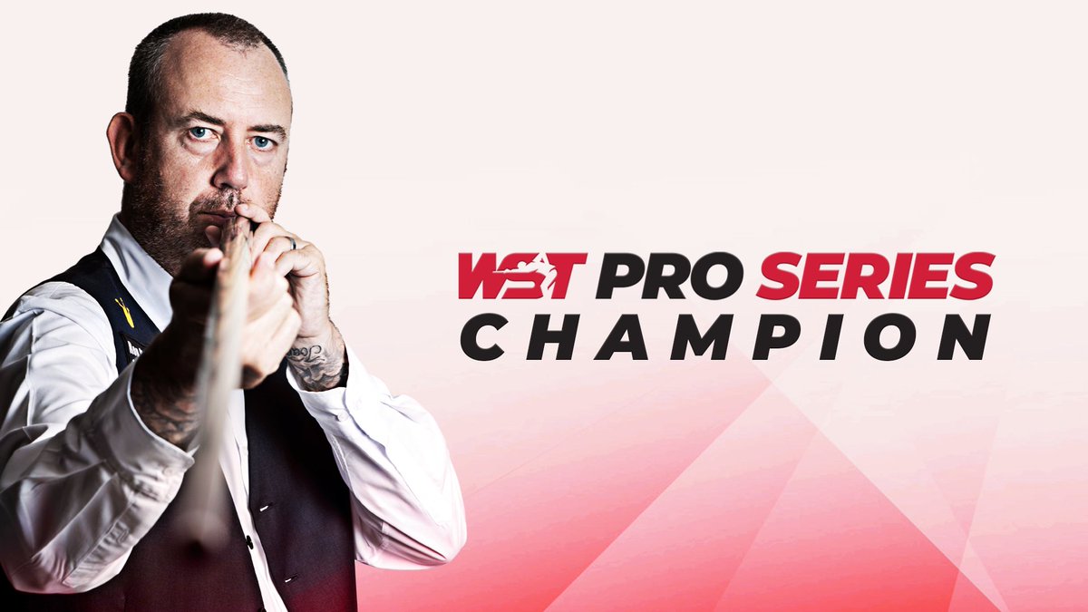 WeAreWST's tweet photo. We have our champion 🏆
@markwil147 #WSTProSeries https://t.co/tq5A8OeONI