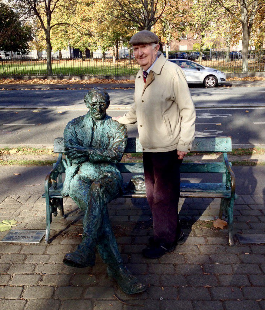 “Every old man I see
Reminds me of my father”
Patrick Kavanagh 
#WorldPoetryDay2021 
💙