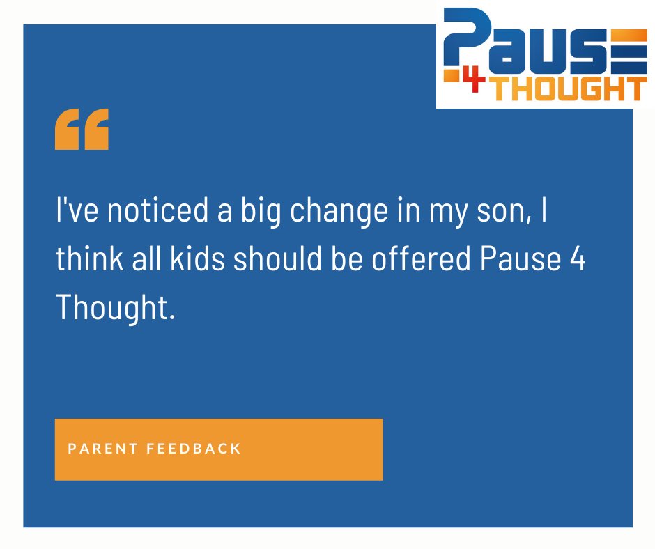 _Pause4Thought_'s tweet photo. 🧡 More fantastic feedback from a parent of young person on our programme. 

New week. New opportunities. New goals. Let's go! 😀 

#Pause4Thought #YoungPeople #Youth #Blackburn #BeTheChange https://t.co/Anht05NsJn