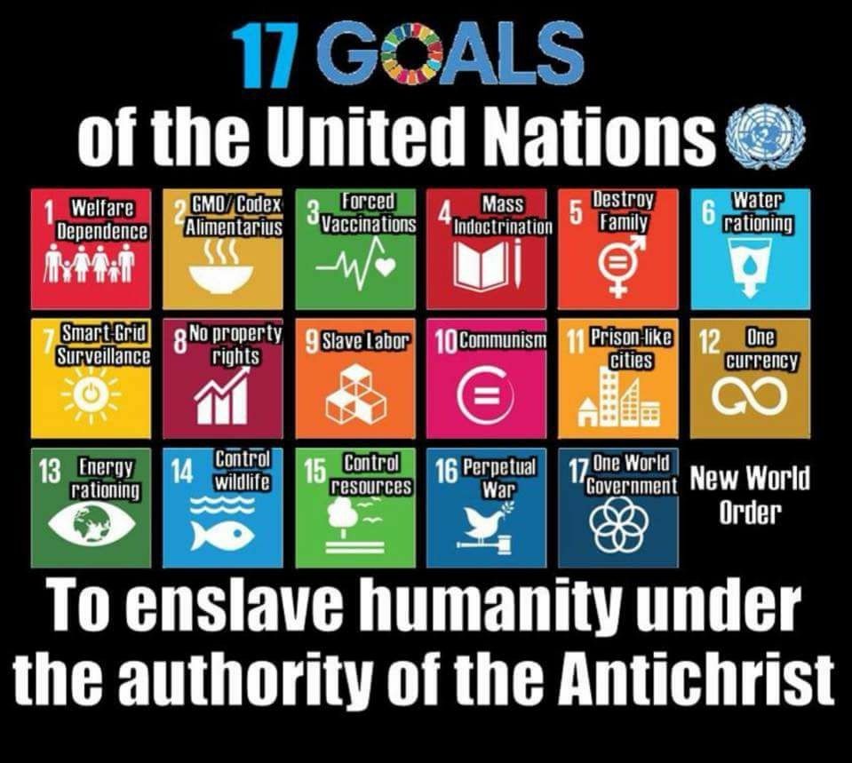 RobertTheGeeK's tweet photo. @ClimateEnvoy You mean Satanic part of sustainable development Goals!!! 🙄🙄🙄🙄🙄🙄🙄🙄🙄🙄 https://t.co/8DMV46IPyU