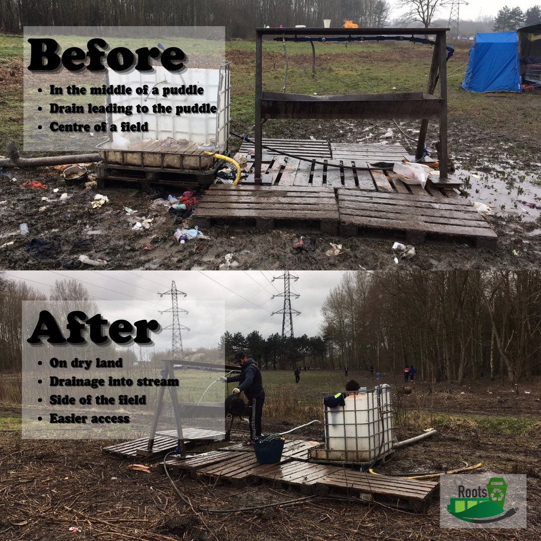 Roots (@charitableroots) on Twitter photo 💦💚Water Point Maintenance💚💦
The water point maintenance is one of the ways we help in camp. During an eviction it was moved by the authorities to somewhere a little nonsensical.
Big thanks to <a href="/Care4Calais/">Care4Calais</a> for helping us move this 💪💚 💦💚Water Point Maintenance💚💦
The water point maintenance is one of the ways we help in camp. During an eviction it was moved by the authorities to somewhere a little nonsensical.
Big thanks to <a href="/Care4Calais/">Care4Calais</a> for helping us move this 💪💚