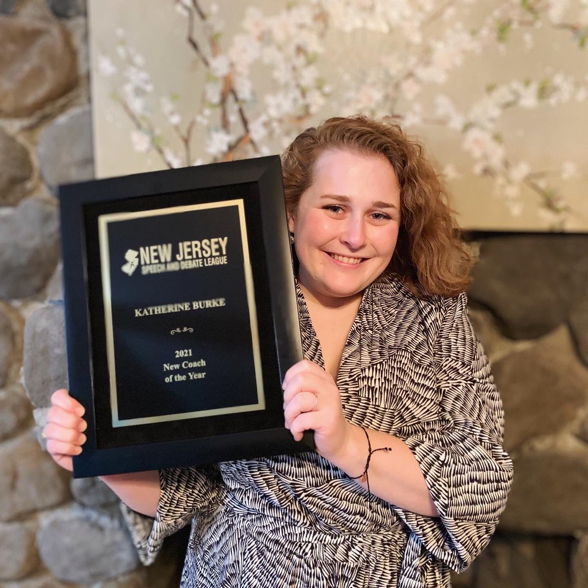 Congratulations to Randolph’s Katie Burke for winning new coach of the year! Thank you for all you do for our Forensics program and for our kids.