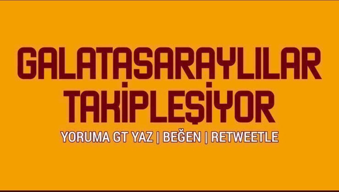 recep_ft's tweet photo. DAHA BÜYÜK GS MEDYASI İÇİN HERKES TAKİPLEŞİYOR ❤️💛
@Kosecki_Fan
@ultraslankral31
Aninda gt yapan hesaplar

✅GT yazıp Beğenen tüm GS taraftarları karşılıklı takipleşiyor !
✅Tüm taraftarlarımızın görmesi için lütfen RT yapalım 💛❤️ 

#GSLİLERTAKİPLESİYOR https://t.co/RuxijM9TWQ https://t.co/sien38BpM8