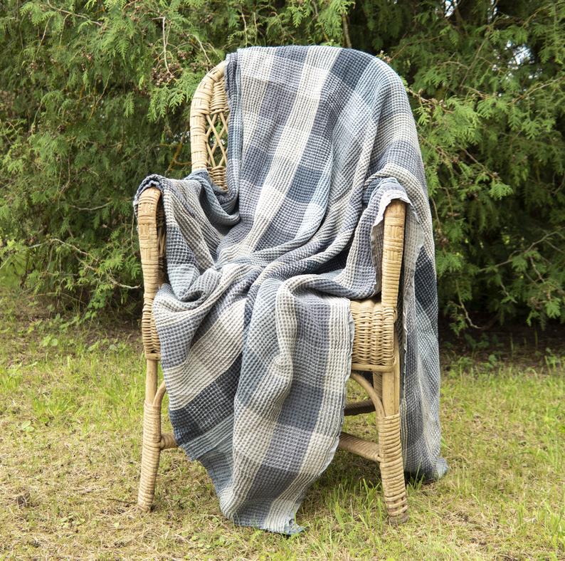 SuperSoftKnits's tweet photo. #Linen #throw in #blue #teal #gray #checker #pattern #BlueLinen throw #blanket for #chilly #evenings
https://t.co/Yfj4E8gMnF @Etsy https://t.co/WLGcoEogVi