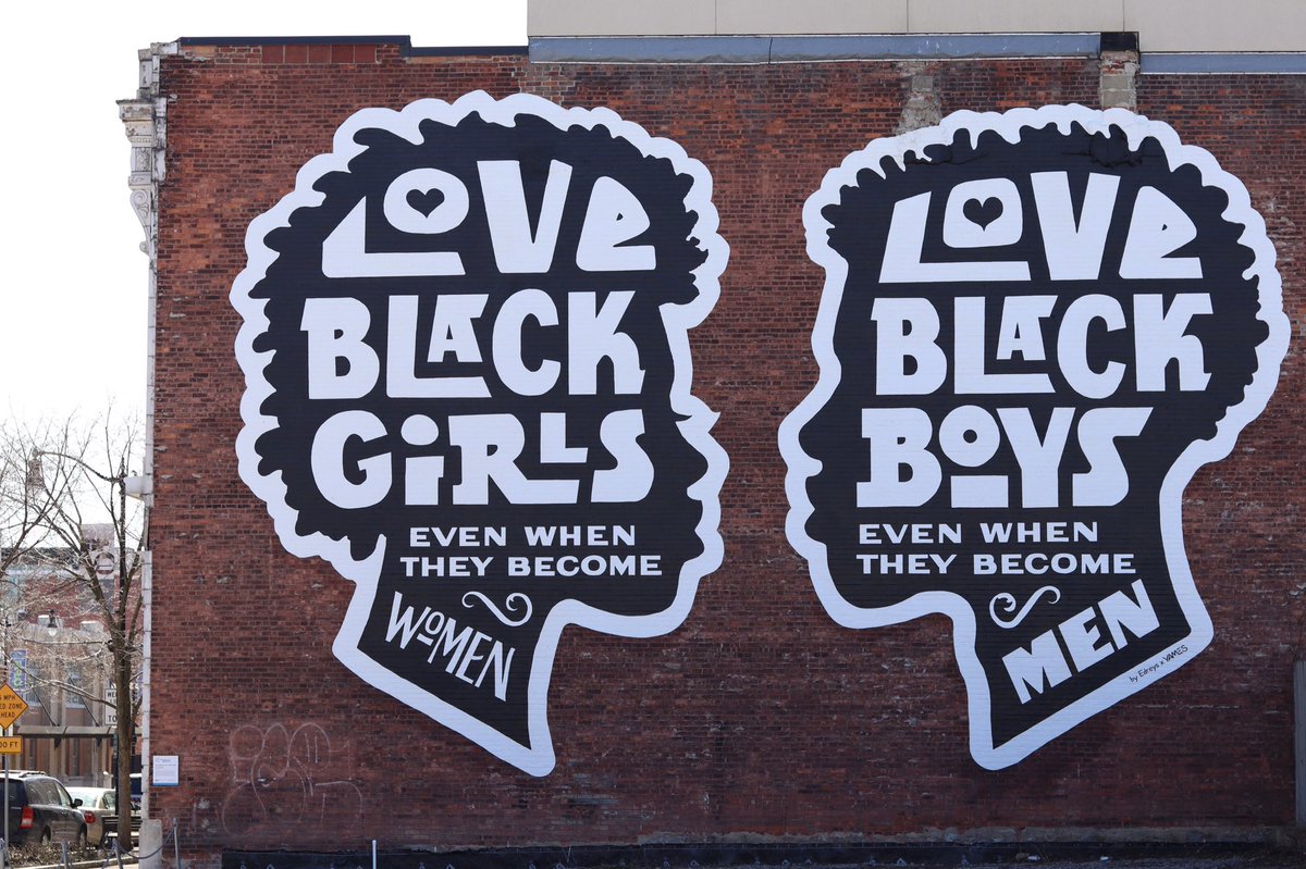 Up in Buffalo for a day trip with the family. A great message today and every day! <a href="/EdreysWajed/">edreys</a> x YAMES x <a href="/AlbrightKnox/">Cynthia Albright knox</a>