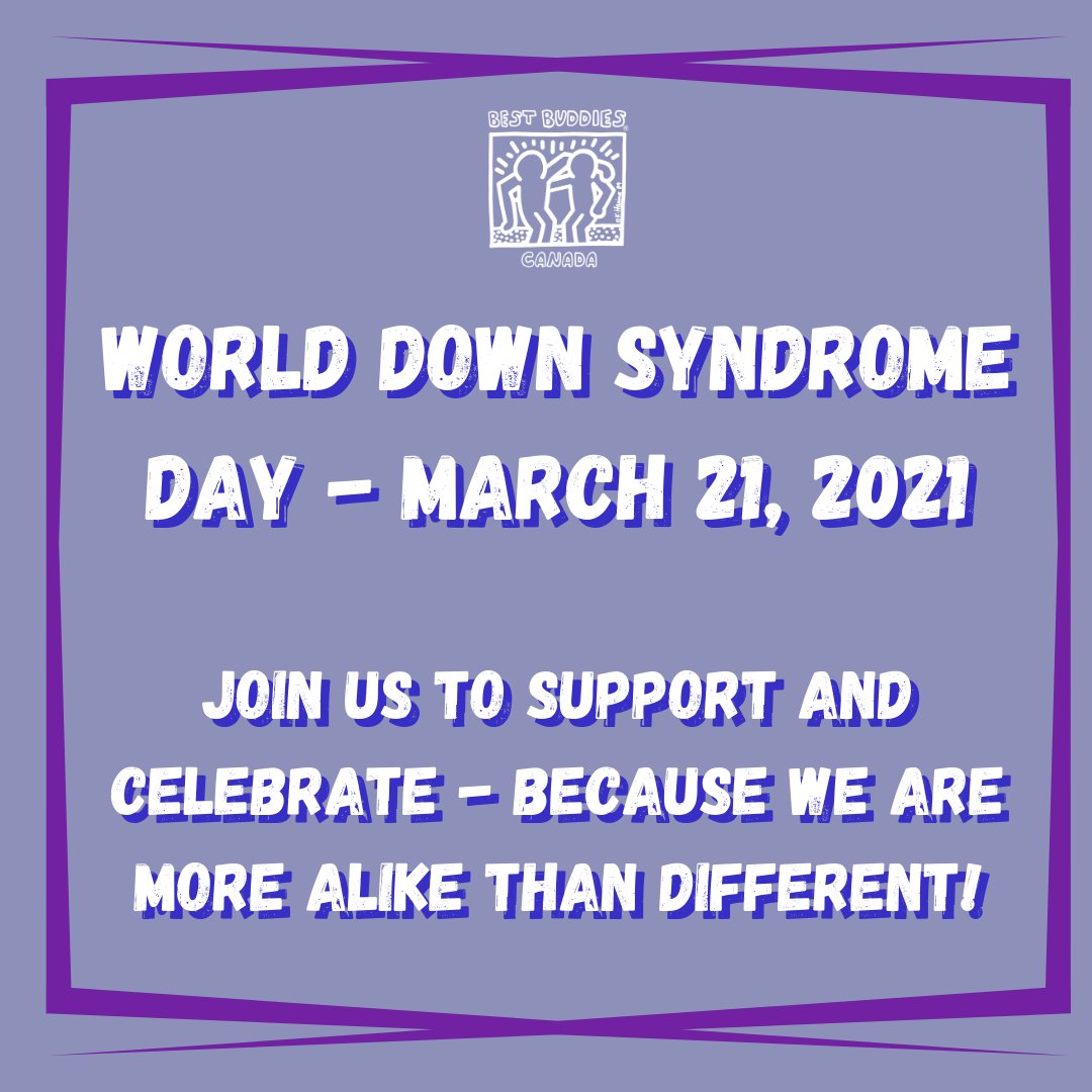 BestBuddiesCND's tweet photo. World Down Syndrome Day! https://t.co/N9alJphXin