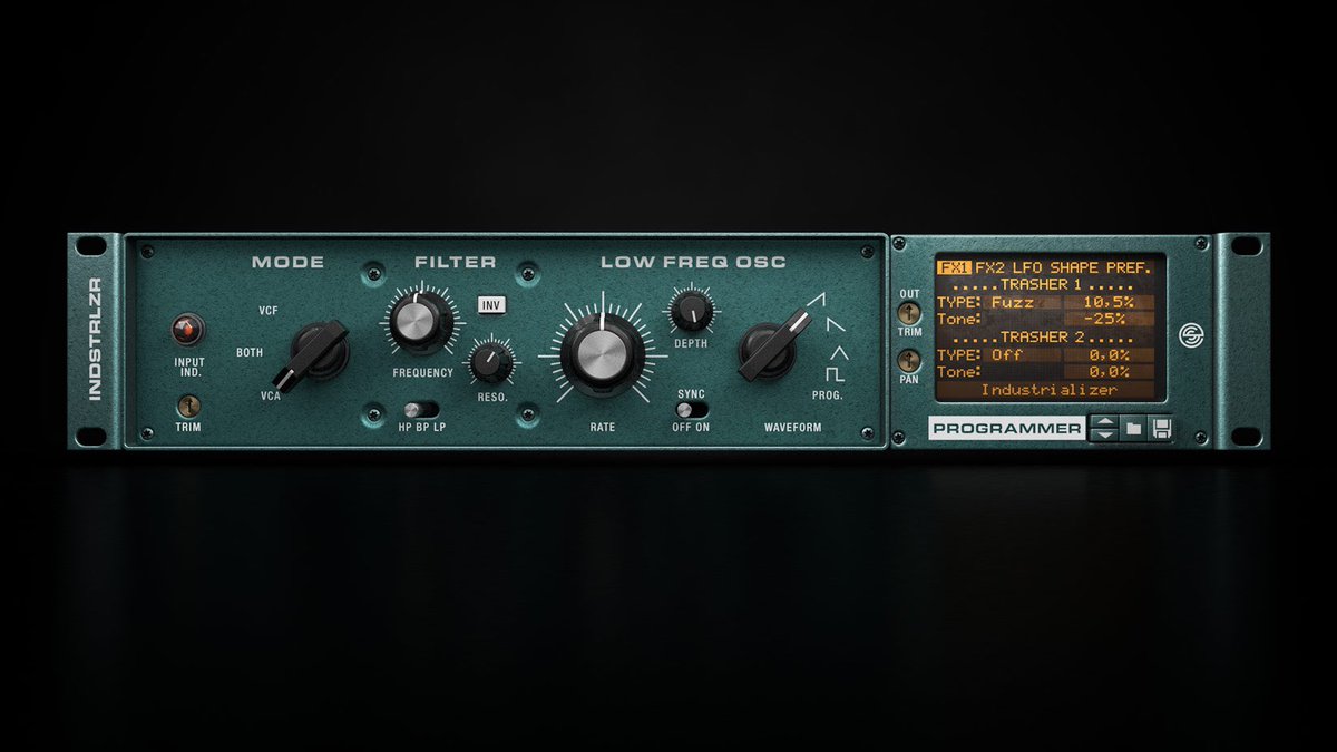 Ekssperimental's tweet photo. INDSTRLZR - MultiEffect Rack Extension for @reasonstudios - Intro offer: save 40% until end of the month!

https://t.co/AHjMb9ayEd

#rackextension #reasonrack https://t.co/Zxkj7430Ah