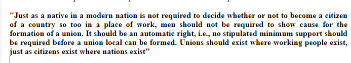 christoaivalis's tweet photo. Happy Birthday to Ed @broadbent! I think we have much to learn from the Democratic Socialist energy Ed inspired during the 1970s as leader of the NDP. Here he was calling for *automatic* unionization of all workplace

Let us be bold like Ed! #Ed85 https://t.co/ingz8PHlXU