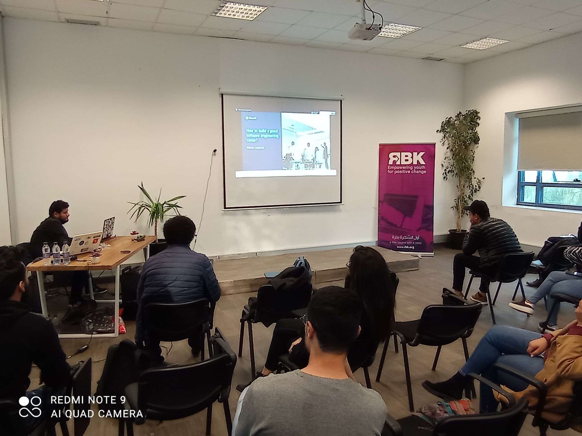 TunisianJS's tweet photo. It was such a pleasure having all of you yesterday,at our meetup.We would like to thank our speakers for captivating us and helping us discover new interests ,also we would like to thank our partner RBK Tunisia, and finally a big thanks to our staff members for the amazing effort https://t.co/HfMUZT6AEh