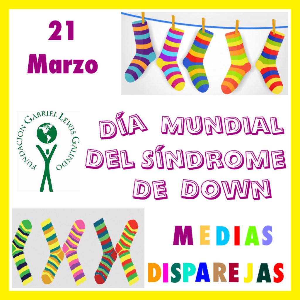 Nos unimos a la campaña de las medias disparejas en Conmemoración al Día Mundial de las Personas con Síndrome de Down. 

Apoyamos el respeto y la inclusión, todos somos iguales, la diferencia la hacemos cada uno de nosotros. 

¡Porque todos somos iguales, pero diferentes!