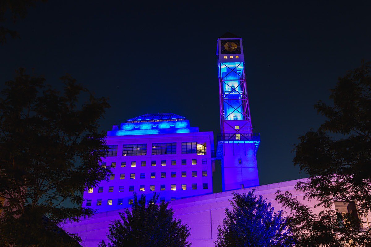 We will be lighting our Clock Tower blue &amp; yellow in support of #WorldDownSyndromeDay! Today, we celebrate the meaningful contributions that people with Down Syndrome make in #Mississauga &amp; beyond, and commit ourselves to advocating that they have equal opportunities everywhere.