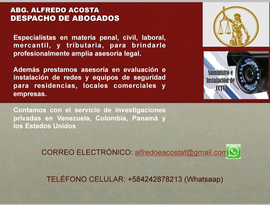 Alfredoacosta46's tweet photo. Saludos. Estoy a sus ordenes desde Venezuela. Profesionales brindamos estas asesorías. https://t.co/KpI14rb1kQ