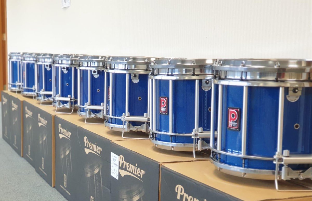 BoxyPB's tweet image. NEW DRUM DAY 🥁

We were delighted to unbox our new drums today! A big thank you to Mick O’Neill at @PremierDrumCo for the fantastic service!

Let’s hope we will be able to get out and play them soon! 

#BoxyPB 🔴🎶🔵