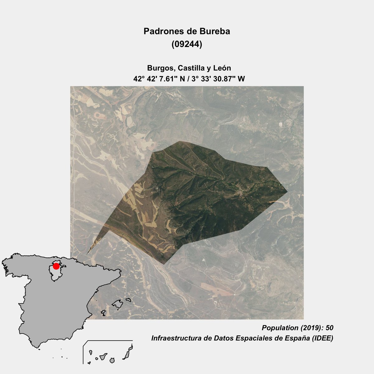 spainmunic's tweet photo. Padrones de Bureba (09244), Burgos, Castilla y León - 42° 42' 7.61" N / 3° 33' 30.87" W #spainmunic09244 #Burgos https://t.co/kb1NZO6OMi