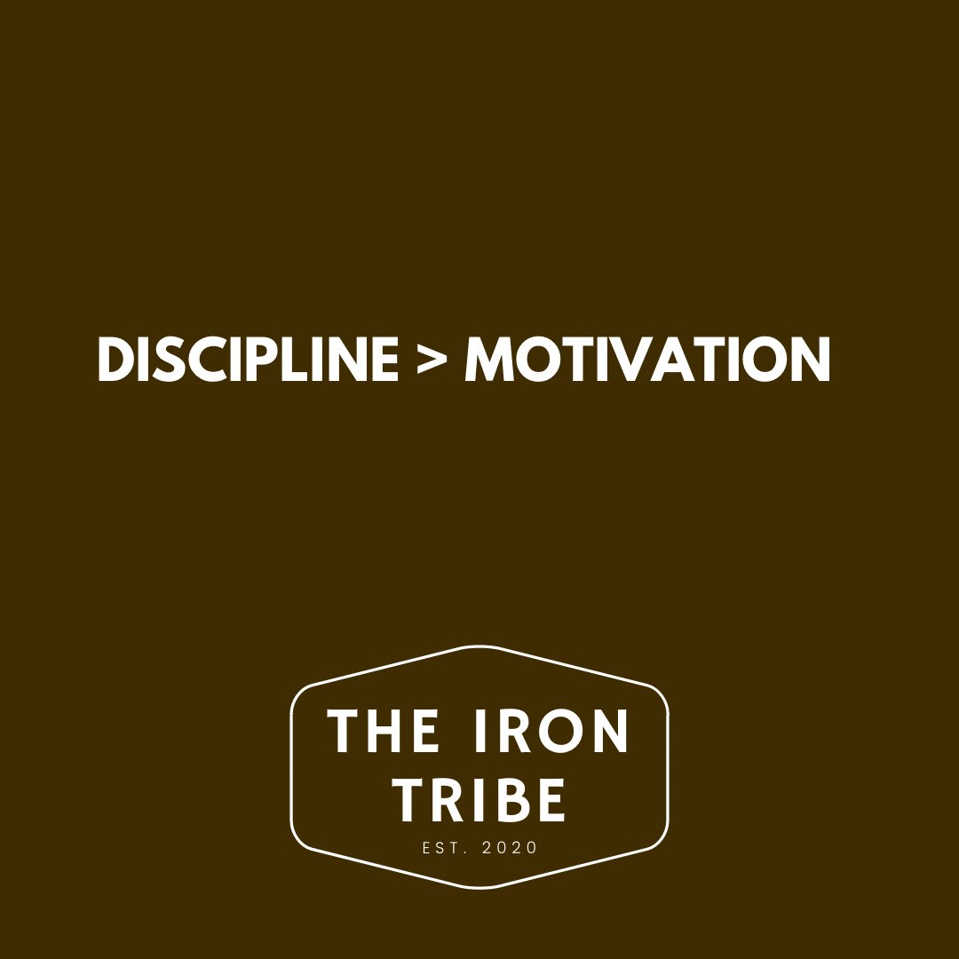 TheIronTribe's tweet photo. New podcast. Discipline > Motivation 

#motivation #discipline #manhood #ironsharpensiron #theirontribe https://t.co/IBv8QdMXCG