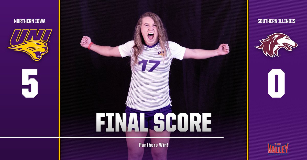 Final | UNI 5, SIU 0

Panthers pick up their second win of the season!

#UNIFight