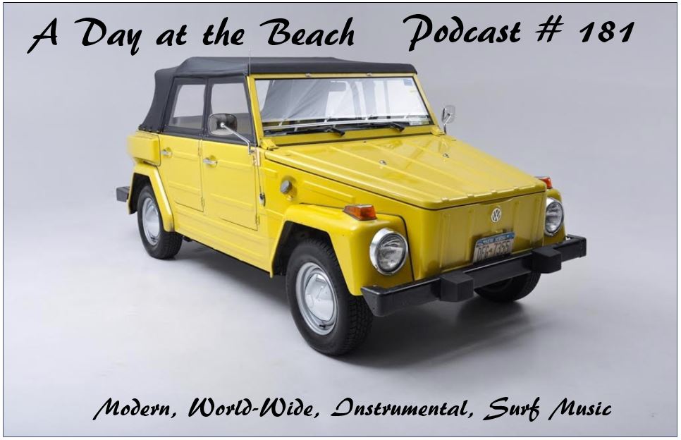 A Day at the Beach #podcast 181 is up and running.  1 hour, 21 songs, all new surf tunes from bands from around the world, such as, <a href="/bosscombo/">Surfer Joe</a> <a href="/LosAtascados/">Los Atascados</a> <a href="/TerreurTwist/">terreur twist</a> <a href="/HITCHCOCKSBAND/">HITCHCOCKS</a> <a href="/Kingargoolas/">Kingargoolas</a> <a href="/Los_Cowabungas/">Los Cowabungas Surf</a> <a href="/sysmalakian/">Sys Malakian</a> <a href="/losreverb/">Los Reverb</a> and many more! austinmics.com/adayatthebeach