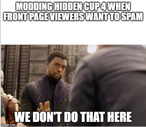 35_willis's tweet photo. With #hiddencup 4 coming to a close. The team is ready for some sleep. If you'd like a small behind the scenes look, here's what mod actions looked like this weekend. https://t.co/LBf5DJRMTP