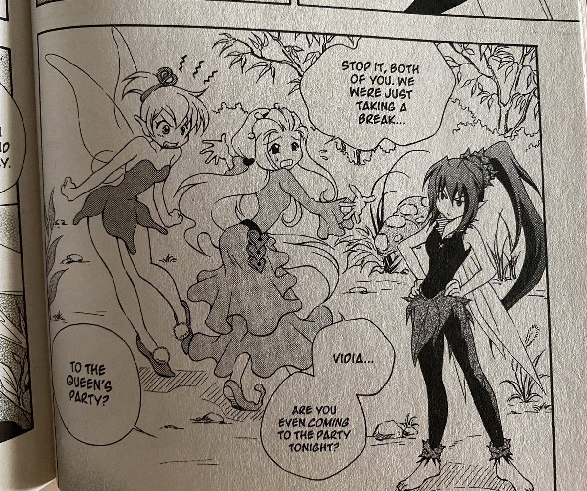 this is an appreciation post for manga Rani and Vidia and Tink 