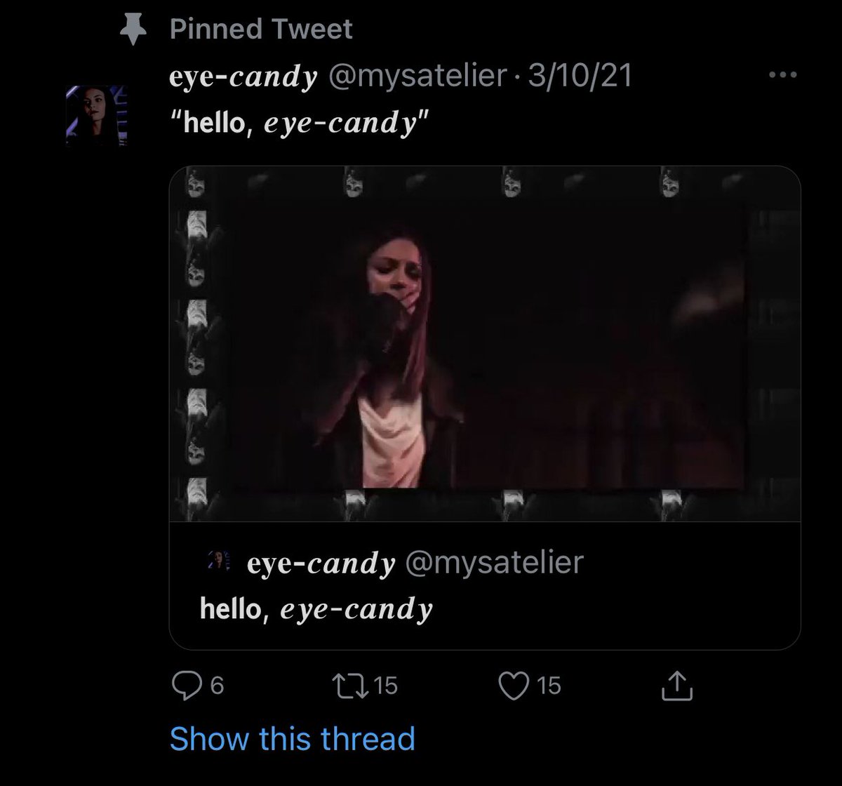 / can anyone tell me, how people make the pinned like this?