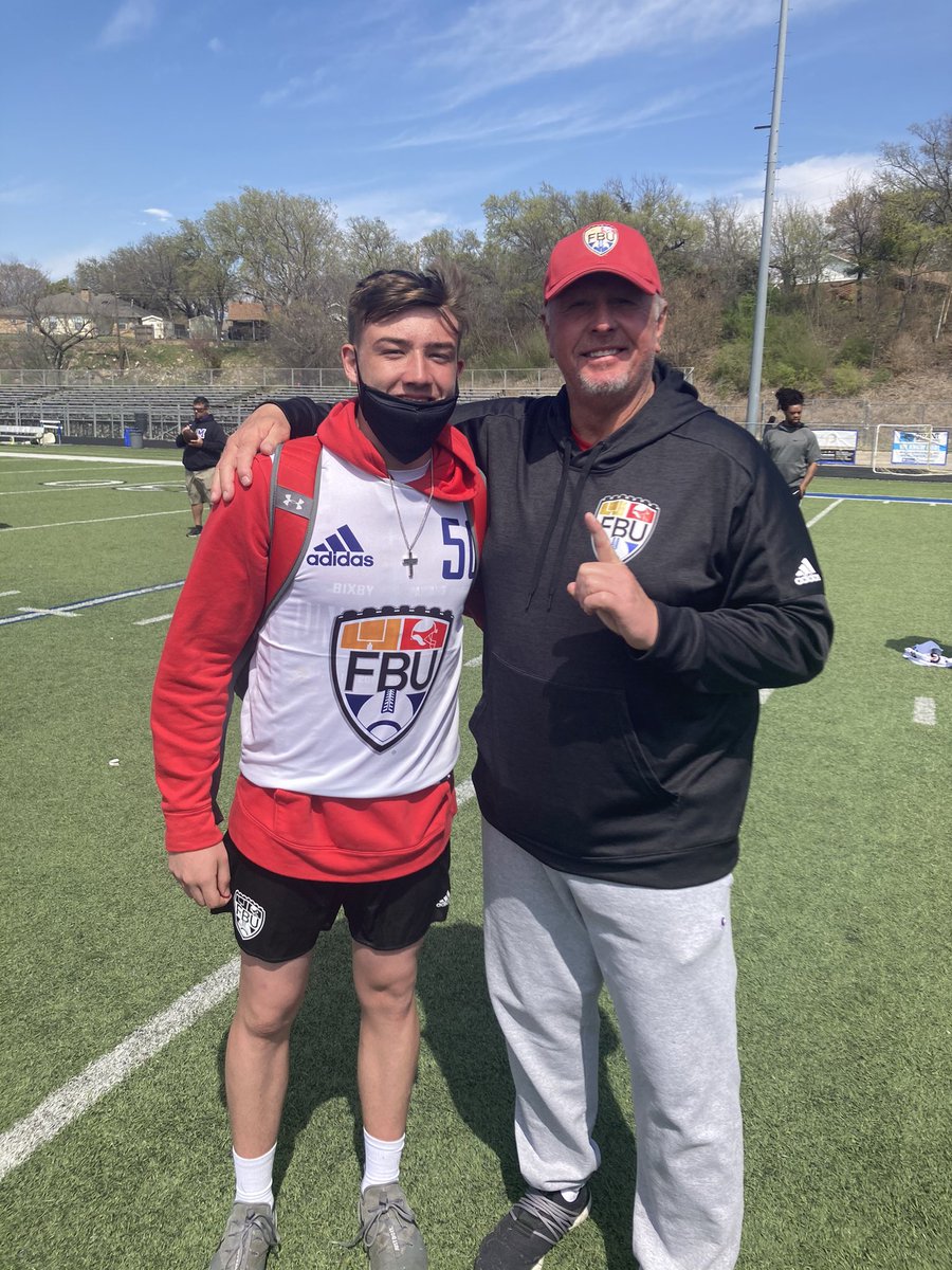 Had a great weekend at FBU Camp and getting coached by former NFL QB and ESPN analyst <a href="/SeanUnfiltered/">Sean Salisbury</a>. #getbetter