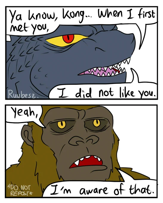 This is basically how GvsK is going to end
#GodzillaVsKong #Godzilla #Kong #ゴジラ #ゴジラvsコング 