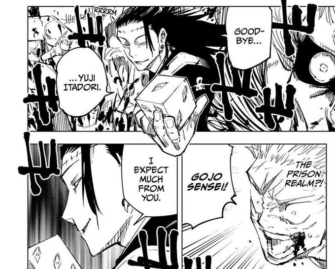 this scene is even crazier now we know that's literally brain talking to its son 