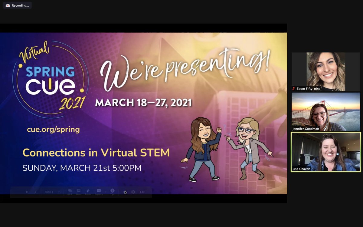 mrsjenngoodman's tweet image. @chavelishesp❤️Thank you for always including me in your amazing STEM adventures! Always laughing and having fun with you! #IMPACTtheFutureHUSD #SpringCUE21