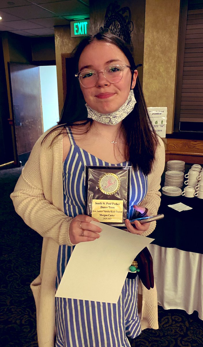 This kid. @RealSSPDT JV Kick Dancer of the Year! 🐮💃👯‍♀️🙌🏼