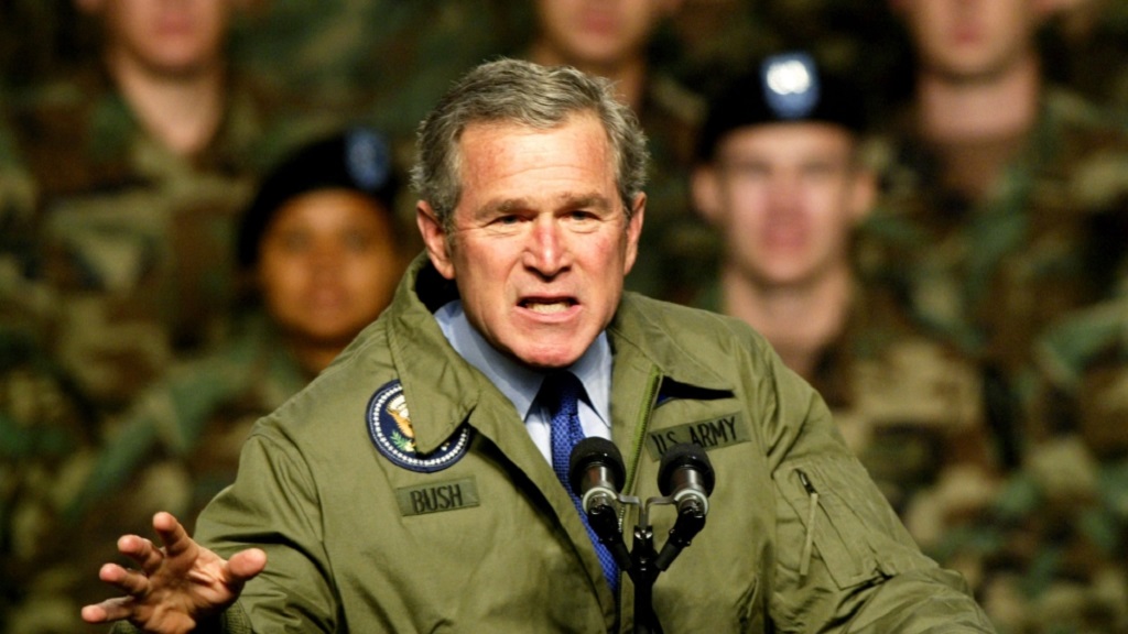 Why did George Bush go to war in Iraq? aje.io/unwdl — #AJOpinion, by <a href="/ahsanib/">Ahsan Butt</a>