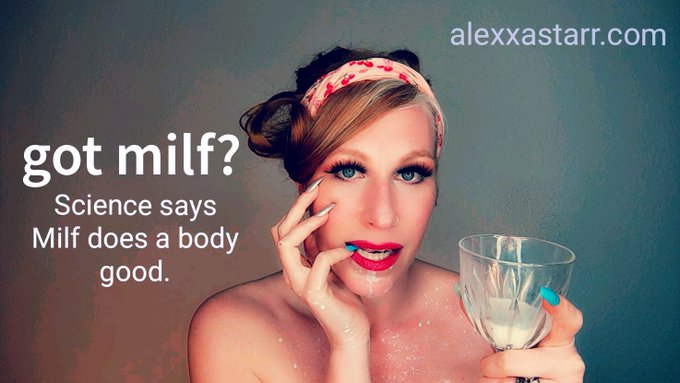 Cum &amp; get your Milfy goodness at https://t.co/SYAGuS1DxA. (cuz who argues with science?) https://t.c