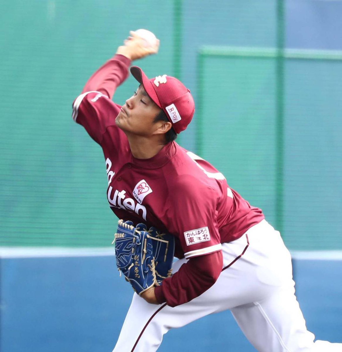 楽天イーグルスのエース、則本昂大投手のグローブに僕が書かせて頂いた