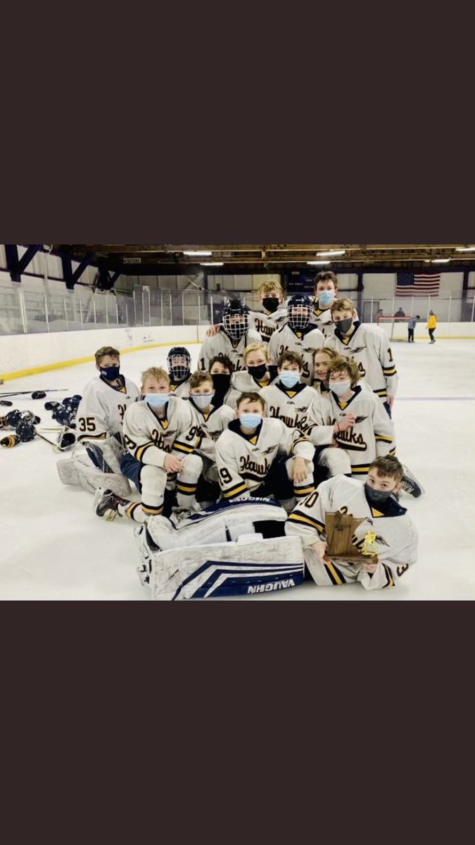 Congrats to ⁦<a href="/HAHA_Hockey/">Hermantown Hockey</a>⁩ PWAA on punching their ticket to State this afternoon.  Great group of hardworking boys and coaches, being rewarded for a season’s worth of energy and effort!  Go get it!

#hawkeytradition
#unitedpursuit