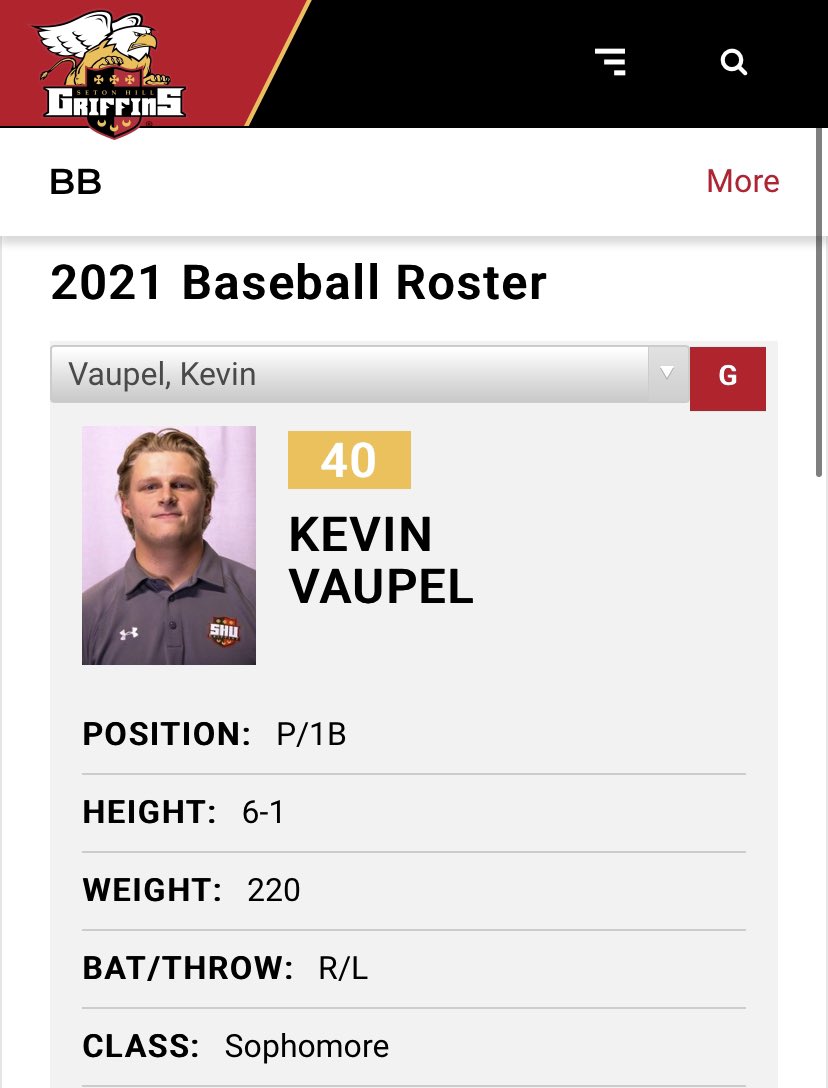 PghDawgs's tweet photo. Covid Freshman LHP @kevinvaupel23 made his first career start for #17 ranked @SHGriffBaseball and tossed 4 scoreless innings in a 12-3 win over Ashland. @BrendenGray7 worked a scoreless 9th with 1k in his first collegiate appearance for the Griffs!
#dawgsfamily #areyounext https://t.co/MLTa8b1ncY