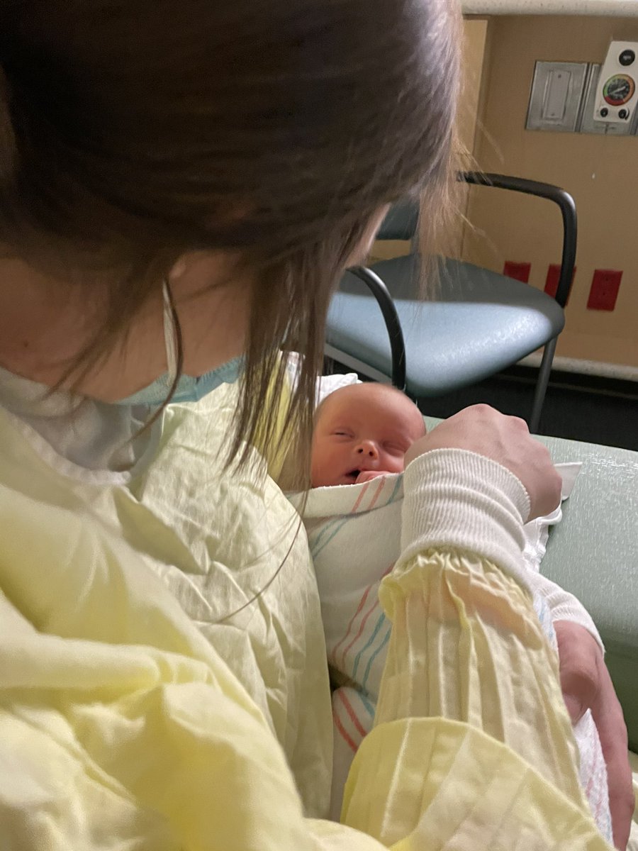 Bre_happy1's tweet photo. I’d almost die of COVID all over again for you sweet Indie Jane. Blessed to be a mama to two of the strongest girls God has ever created❤️🌈 https://t.co/Sv8bbUvWh9