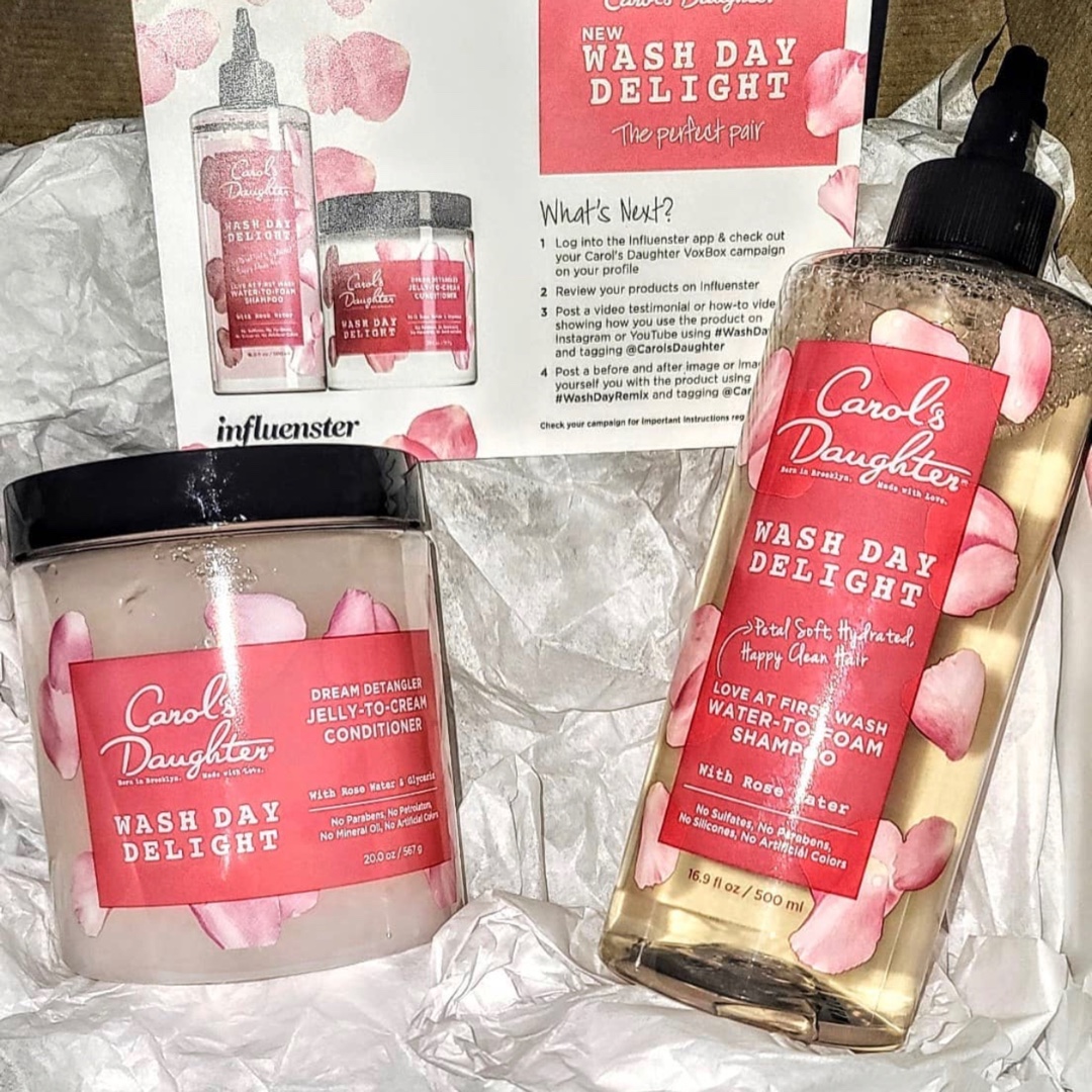 My refresh routine for my curls!!!!💕💕 #WashDayRemix #complimentary <a href="/carolsdaughter/">Carol's Daughter</a> <a href="/Influenster/">Influenster</a>