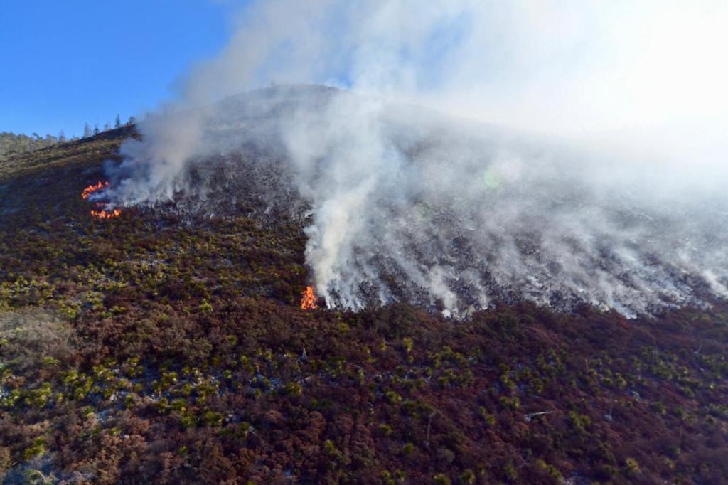 Esperamos que mañana las condiciones climatológicas favorezcan el avance en el control del incidente.