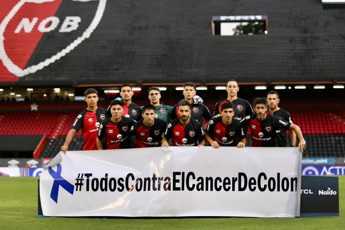 Mes de marzo: Campaña de concientización sobre el cáncer de colon. Newell's adhiere a esta acción  social. Visibilizar es prevenir.