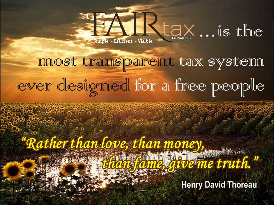 In a forest of lies the #FAIRtax is TRUTH: Learn more fairtaxtruths.com/fairtax-truth/