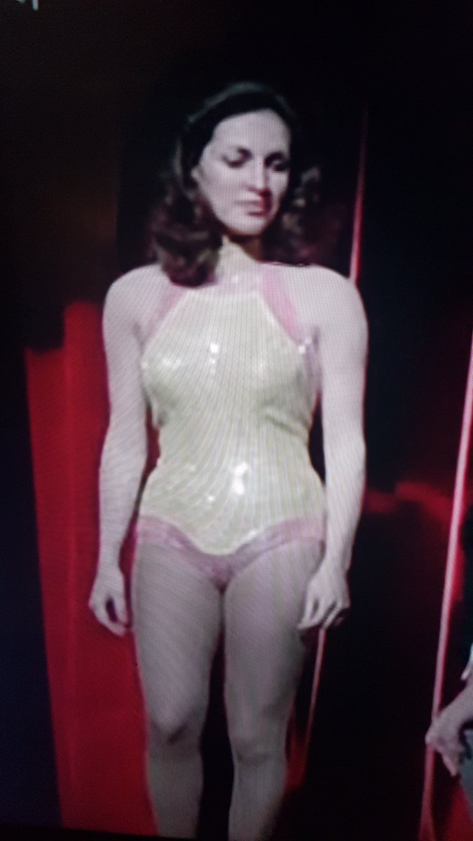 HelenKeeler's tweet photo. It's #ColumboSunday This lady appears to have gone for a look I would describe as 'sexy Battenberg'. https://t.co/YH188keLo6