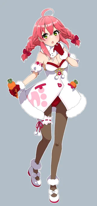 ぺこみこ衣装交換??

#ぺこらーと 
#miko_art 