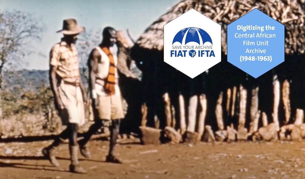 Since 2013, under the Save Your Archive banner, FIAT/IFTA &amp; the National Archives of Zimbabwe work together on the digitisation of the Central African Film Unit, a unique collection with films from 1948 until 1963. More about this project: fiatifta.org/index.php/save…